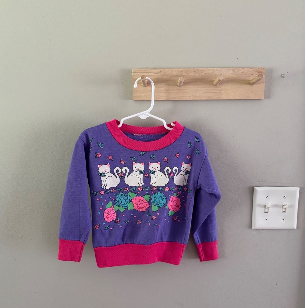 VTG 3T cat sweater